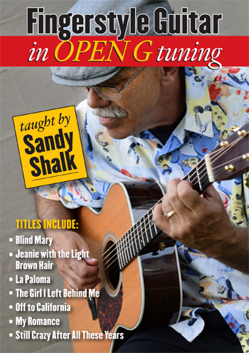 Sandy Shalk / Fingerstyle Guitar in Open G Tuning　